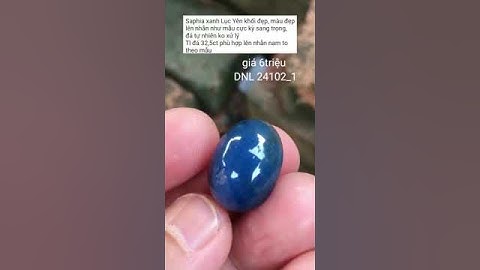 Saphia Xanh Lục yên Yên bái Lên Nhẫn Nam Siêu Đẹp/vangbachieuthao2@trieugold