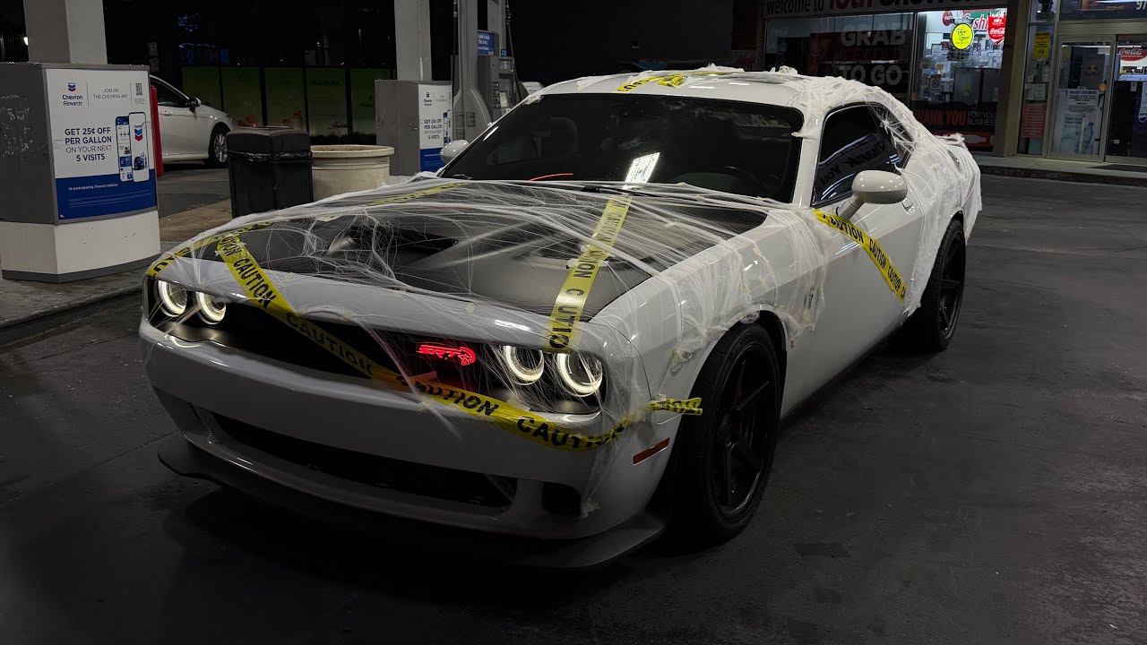 LATE NIGHT HALLOWEEN HELLCAT POV - YouTube