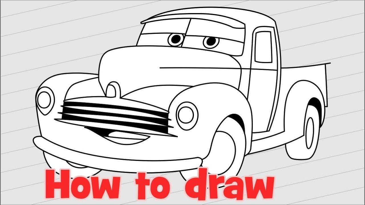 How to draw Cars 3 step by step Smokey