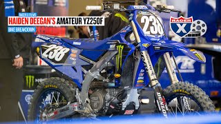 Inside Haiden Deegan s Amateur SX Futures YZ250F Racer X Films