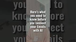 Things you need to know before you connect your email to the AI Guide