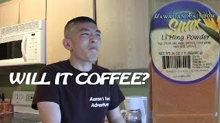 Li Hing Mui (Salted Plum) Coffee | Will it Coffee