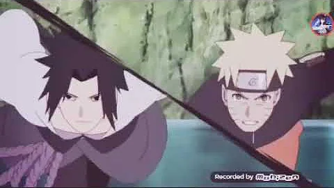 Naruto  [AMV] Naruto vs Sasuke final fight courtesy call