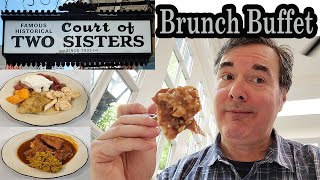 New Orleans French Quarter: Jazz Brunch Creole Buffet at The Court of Two Sisters