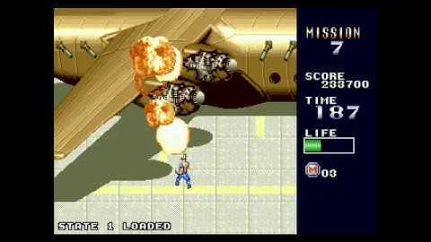 Mercs - Sega Mega Drive - Arcade Game end