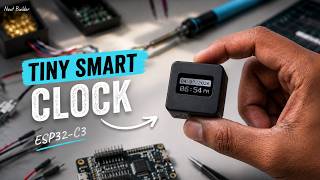 I Built Tiny IoT Desk Clock with ESP32-C3 || Nexus 