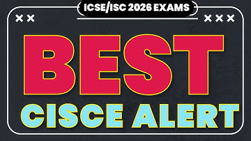 🔥Most Exclusive CISCE 2026 BIG NEWS! ICSE ISC 2026 Date Sheet & Exam  2026 | CISCE Time Table Update