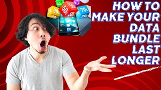 How To Make Your Data Bundle Last Longer