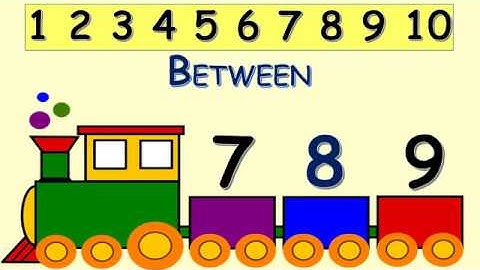 Before After Between Numbers For Kids|Before After And Between Numbers|Basic Maths|Maths Concept