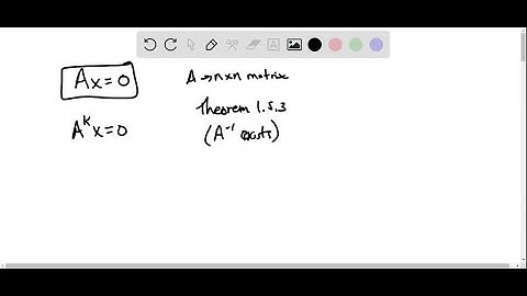 Let Ax = 0 be a homogeneous system of n linear equations in n unknowns that has only the trivial so…