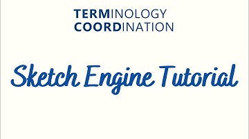 Sketch Engine Tutorial - June 2022