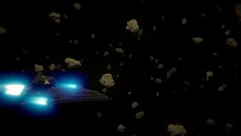 Asteroid Test 1 - Blender 2.71