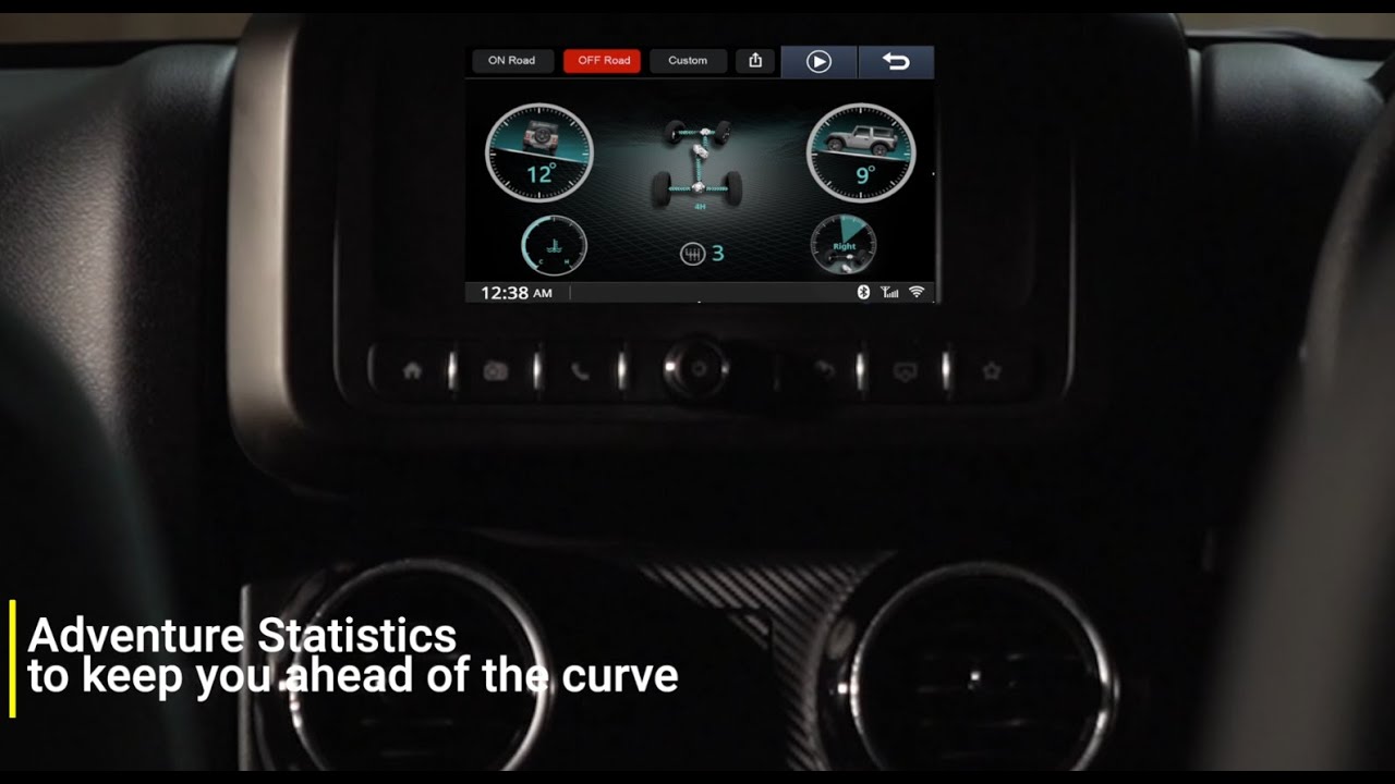 The All-New Thar | Infotainment System