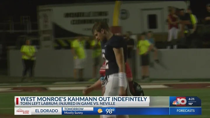 Arledge on Kahmann Injury