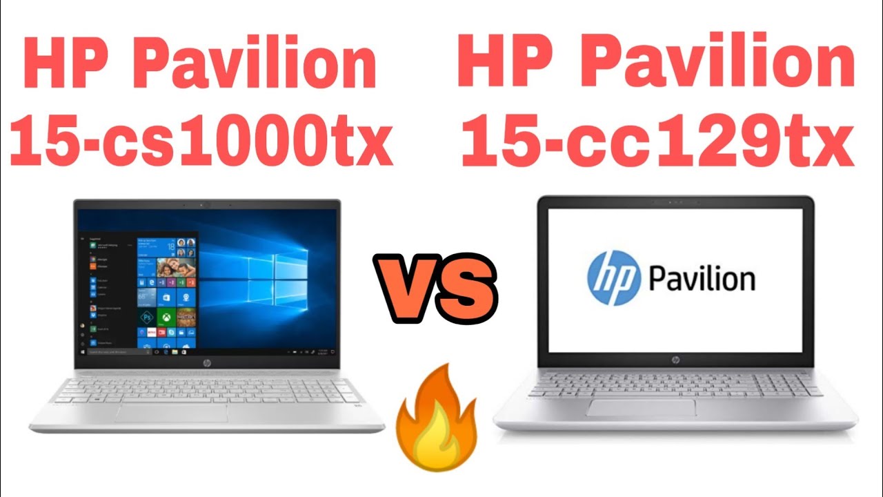 Hp Pavilion Comparison Chart