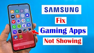 How To Fix Gaming Apps Not Showing Phone Screen On Samsung Phone