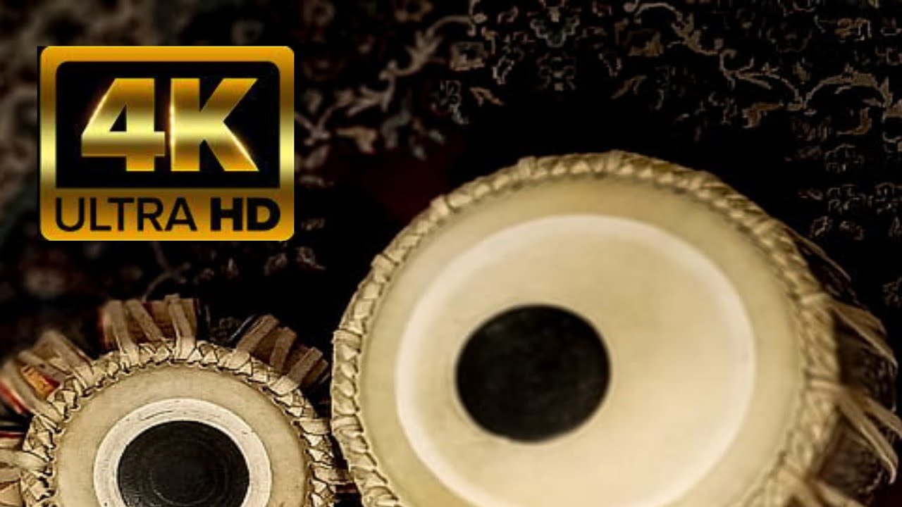TABLA SITAR RELAXING MUSIC 4k video/yoga/meditation/raag/indian music
