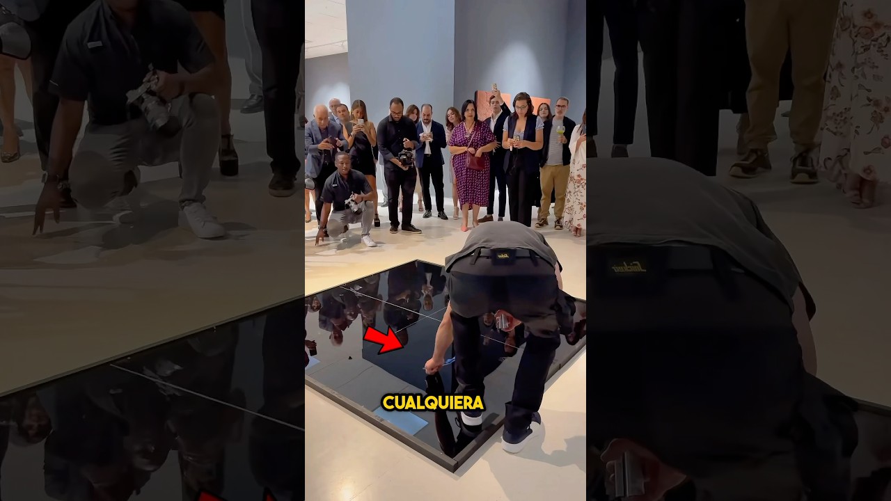 Artista Pinta Obras Maestras con Vidrios Rotos ❤️