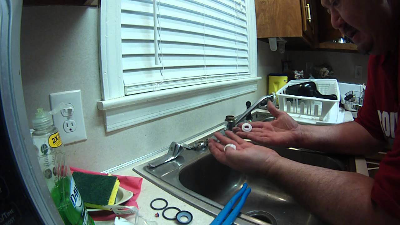 Replacing The Washers To A Delta Peerless Single Lever Kitchen