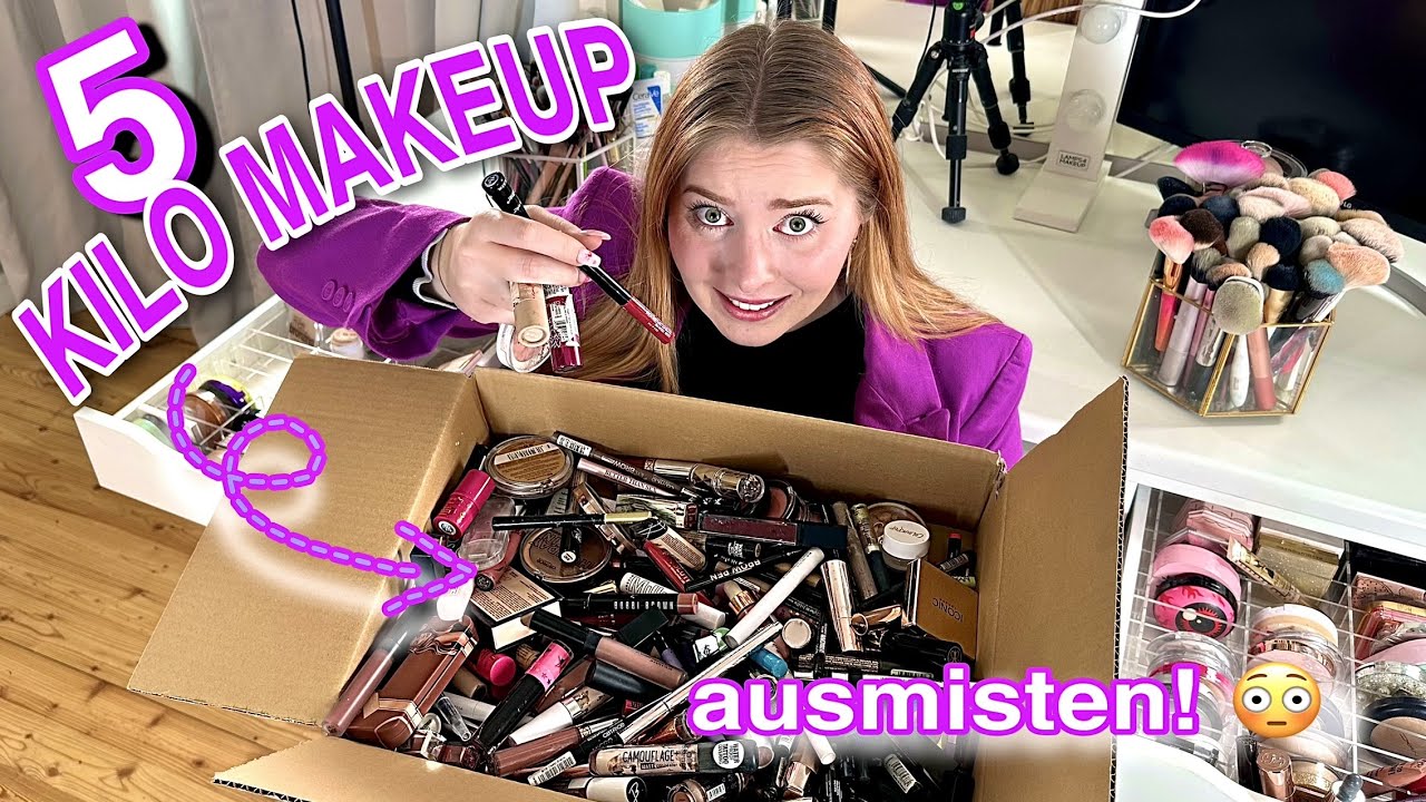 Ich sage Tschüss zu meinem Makeup 👋🏻😫 | PAULAS GROßES AUSMISTEN 💄 Teil 1