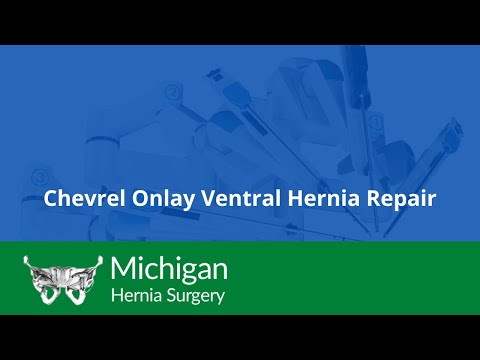 Chevrel Onlay Ventral Hernia Repair
