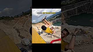 Normal skill vs the king trampoline bro went in the sky #trollface #trolledit #shorts #usa