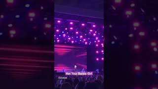 Ava Max sings Not Your Barbie Girl live at Abu Dhabi Grand Prix
