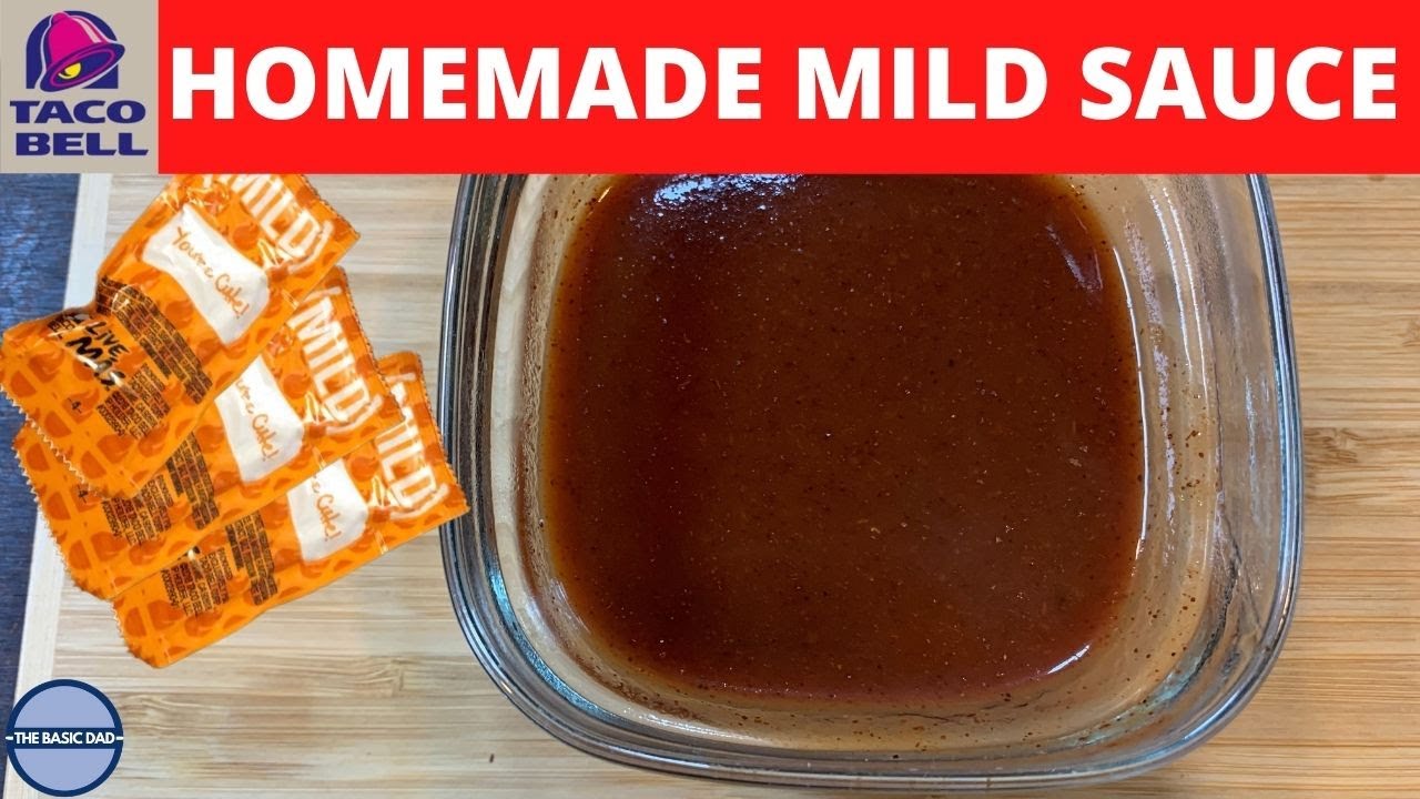 COPYCAT TACO BELL MILD SAUCE YouTube