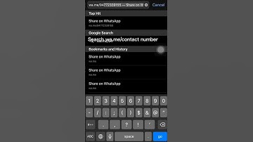 How to chat whatsapp without saving contact #whatsapp