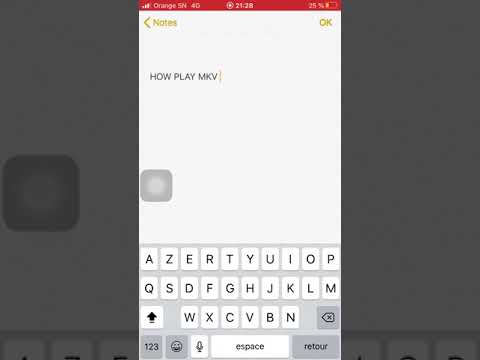 Vidéo: L'iPhone peut-il prendre en charge les fichiers MKV ?