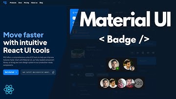 Badge  - Online Status - Learn Material UI Components in React