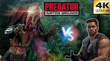 FERAL PREDATOR HUNT! 😱 PREDATOR: HUNTING GROUNDS (4K 60FPS) 🎮⚔️ #predatorhuntinggrounds