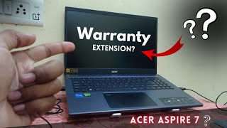 Warranty Extension Cost For Acer Aspire 7 ✅ | Core i5 12 Gen Gen | 3 Year Warranty?