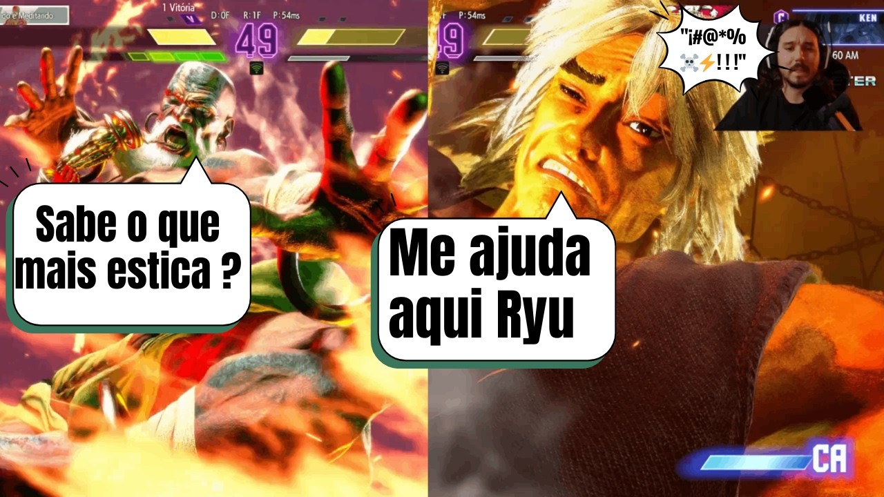 Dhalsim é meu pior inimigo no street fighter 6
