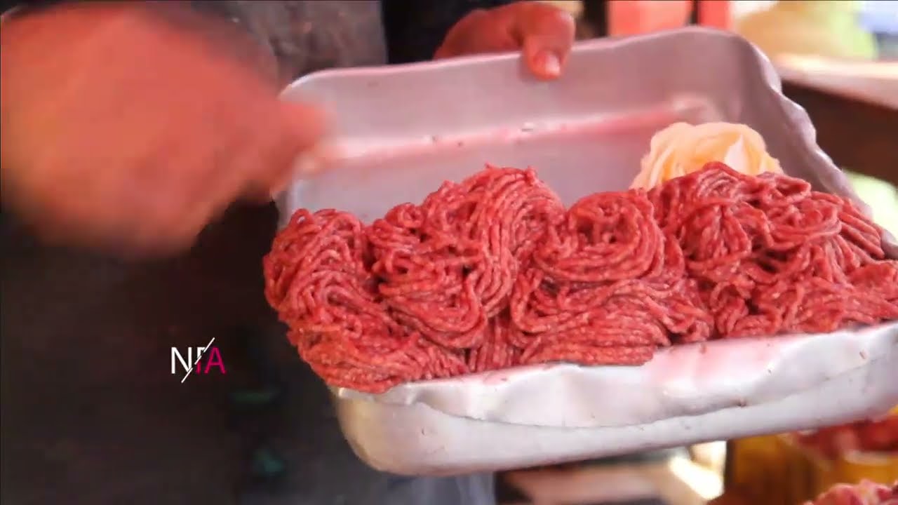 من سوق الحلفاوين ..  ب 18د  و 20 د كلغ اللح .. 