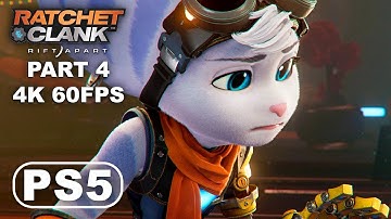 RATCHET & CLANK RIFT APART PS5 Gameplay Walkthrough Part 4 - Ratchet & Clank Rift Apart PS5 RTX