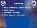 NWS - Updated 2012/13 Winter Season Forecast - San Francisco Bay Area