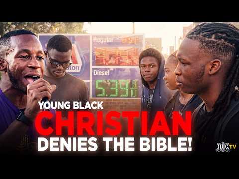 Young Black Christian REFUSES to Believe the Israelites Are Black!