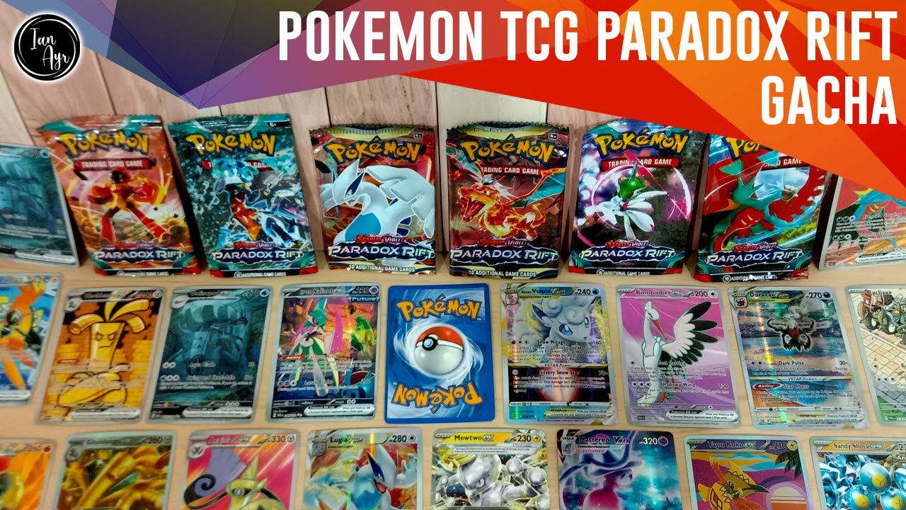 [ GACHA ] Pokemon ポケモン Trading Card Game Paradox Rift Kartu Pikachu ...