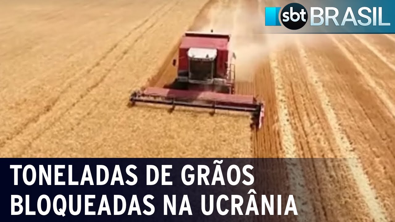 Rússia sugere criação de corredores para escoamento de grãos da Ucrânia | SBT Brasil (08/06/22)