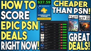 How to Score Epic PSN Deals Right Now! Cheaper Than The PlayStation Store!