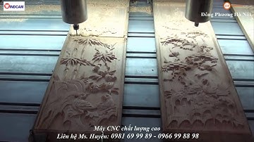 Máy đục gỗ vi tính đa năng chất lượng cao đục siêu nét