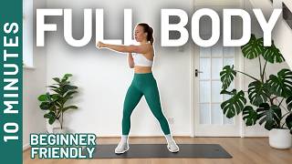 10 Min Full Body Workout - No Equipment Beginner Friendly
