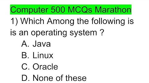 Top 500 MCQs On Computer | Naib Tehsildar | Expected Questions For JKSSB Naib Tehsildar