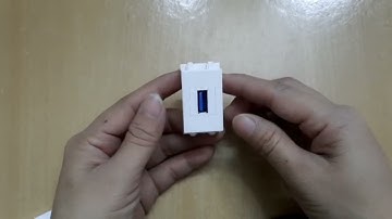 Hạt ổ cắm USB 3.0 sinoamigo lắp âm tường, ổ cắm âm sàn