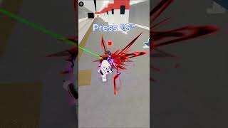 Tutorial foe how to do the second Mahito awk → JujutsuShenanigans • #jjk #roblox #tutorial
