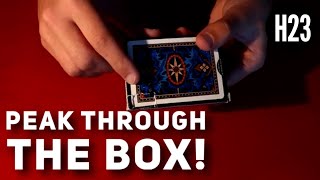 X-Ray Vision Card Trick (See Through the Box!)
