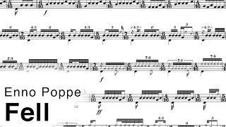 Enno Poppe - Fell [w/score]