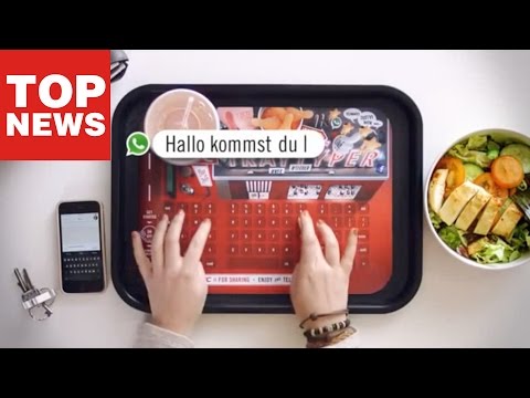 Kentucky Fried Chicken: Tastatur zum Menü gefällig?