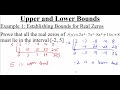 Understanding Polynomial Bounds and Zeros